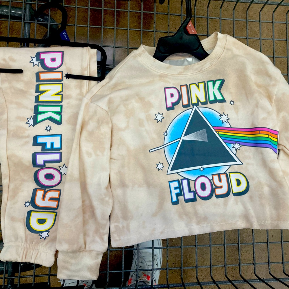 PINK FLOYD SWEATSHIRT &SWEATPANT SET TODDLER